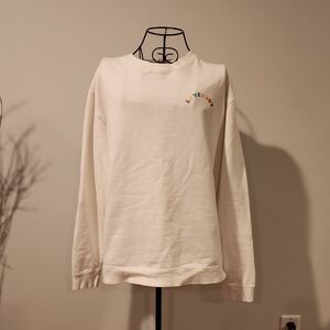 White Love Rainbow Sweatshirt